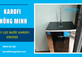Máy lọc nước Karofi ERO100 - Siêu phẩm đỉnh cao với 10 lõi lọc Smax